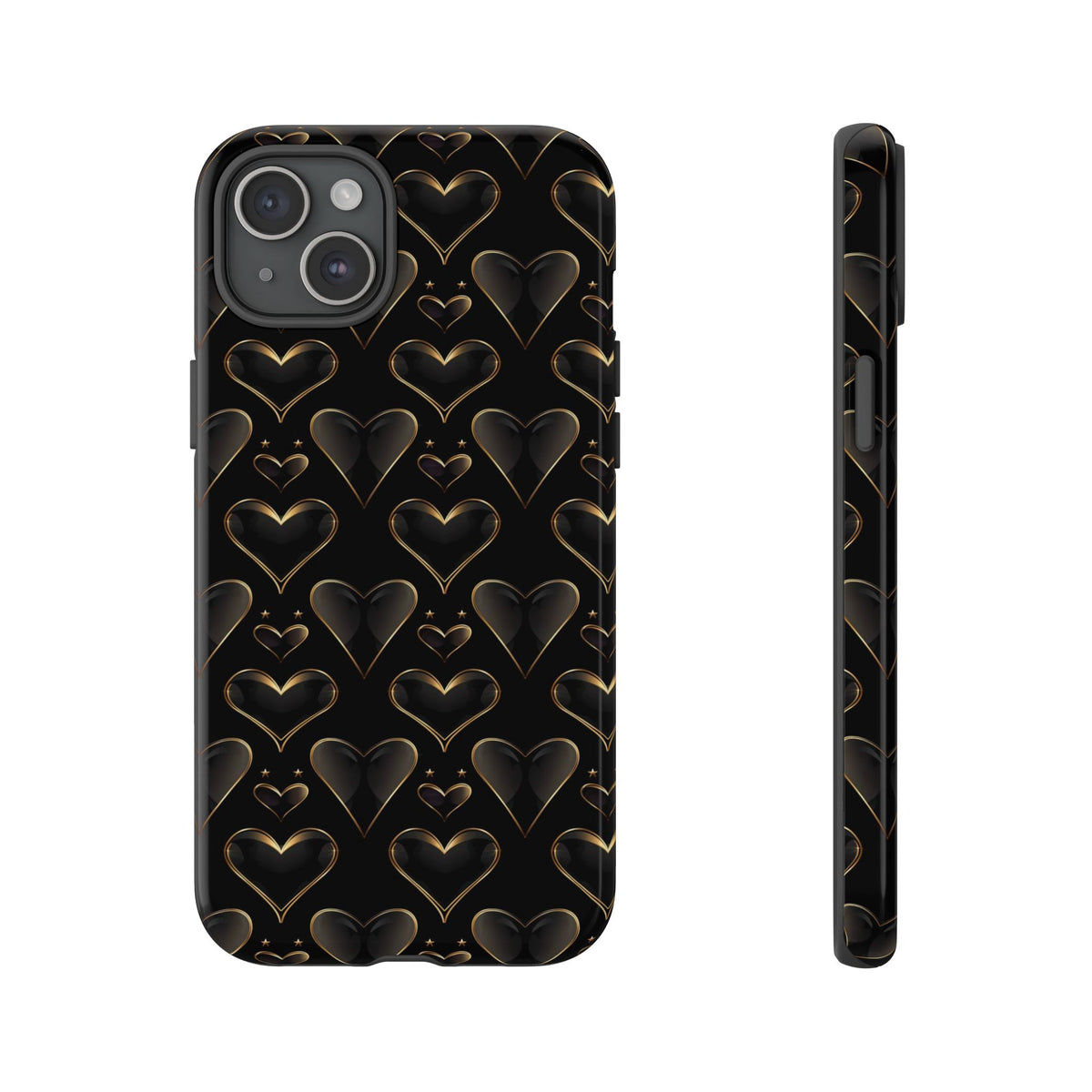 Heart Pattern Phone Case – Stylish & Loving Design for Your Device 362