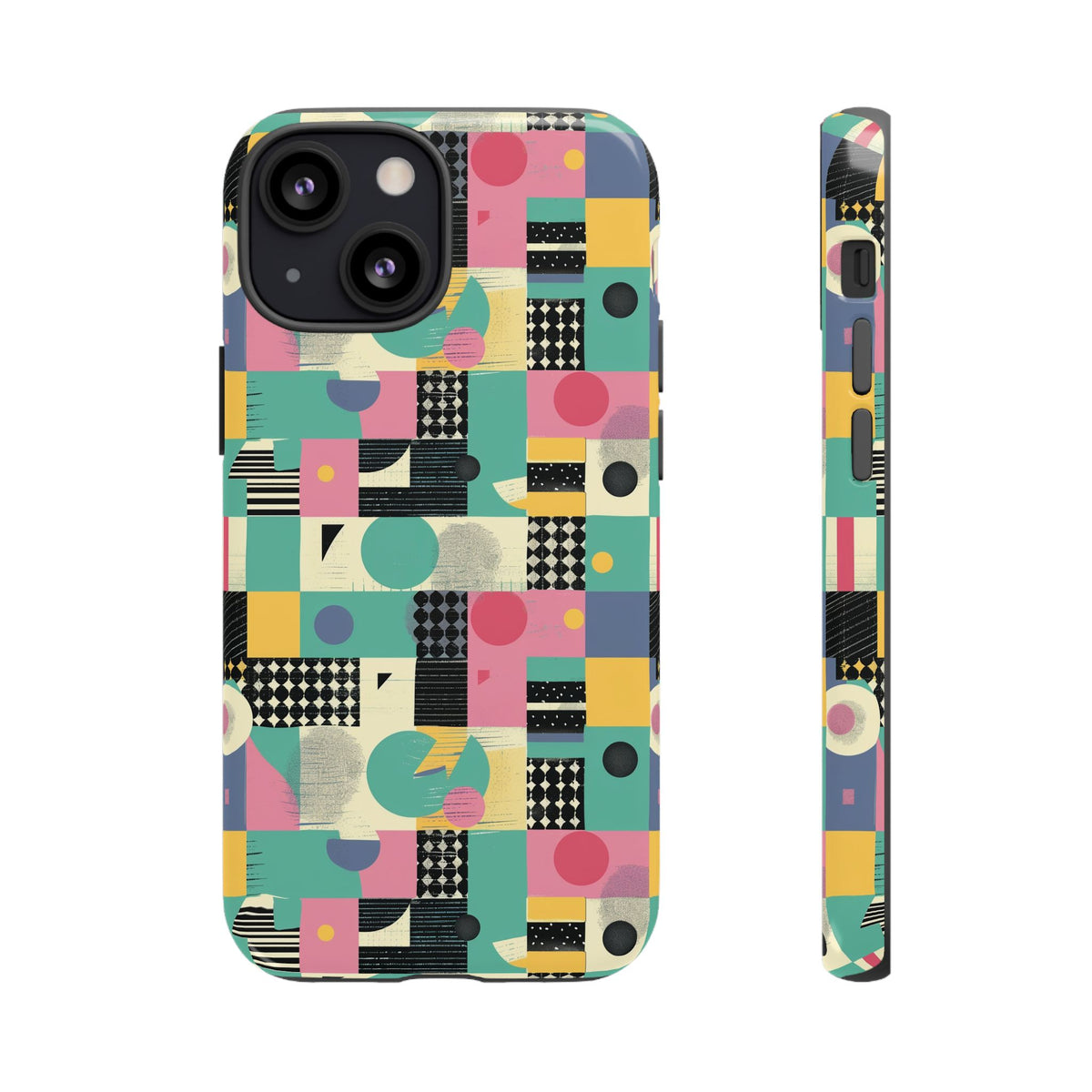 Retro 80s Seamless Phone Case – Vintage Style Meets Modern Protection 289