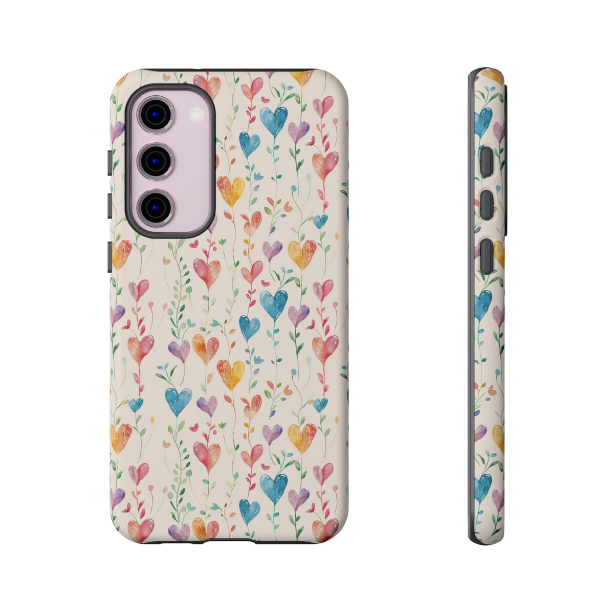 Heart Pattern Phone Case – Stylish & Loving Design for Your Device 226