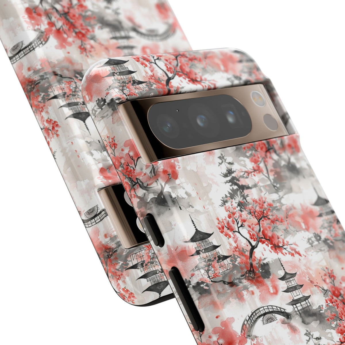 Japanese Pattern Phone Case – Elegant & Timeless Design for Your Phone 122