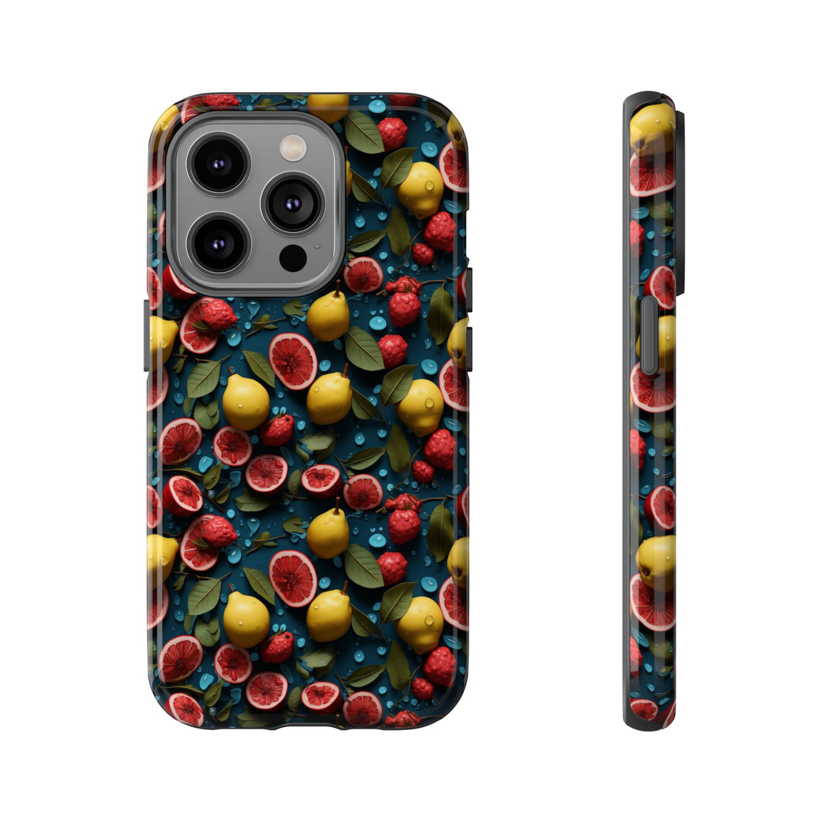 Fruit Pattern Phone Case – Vibrant & Fun Design for Your Smartphone 972