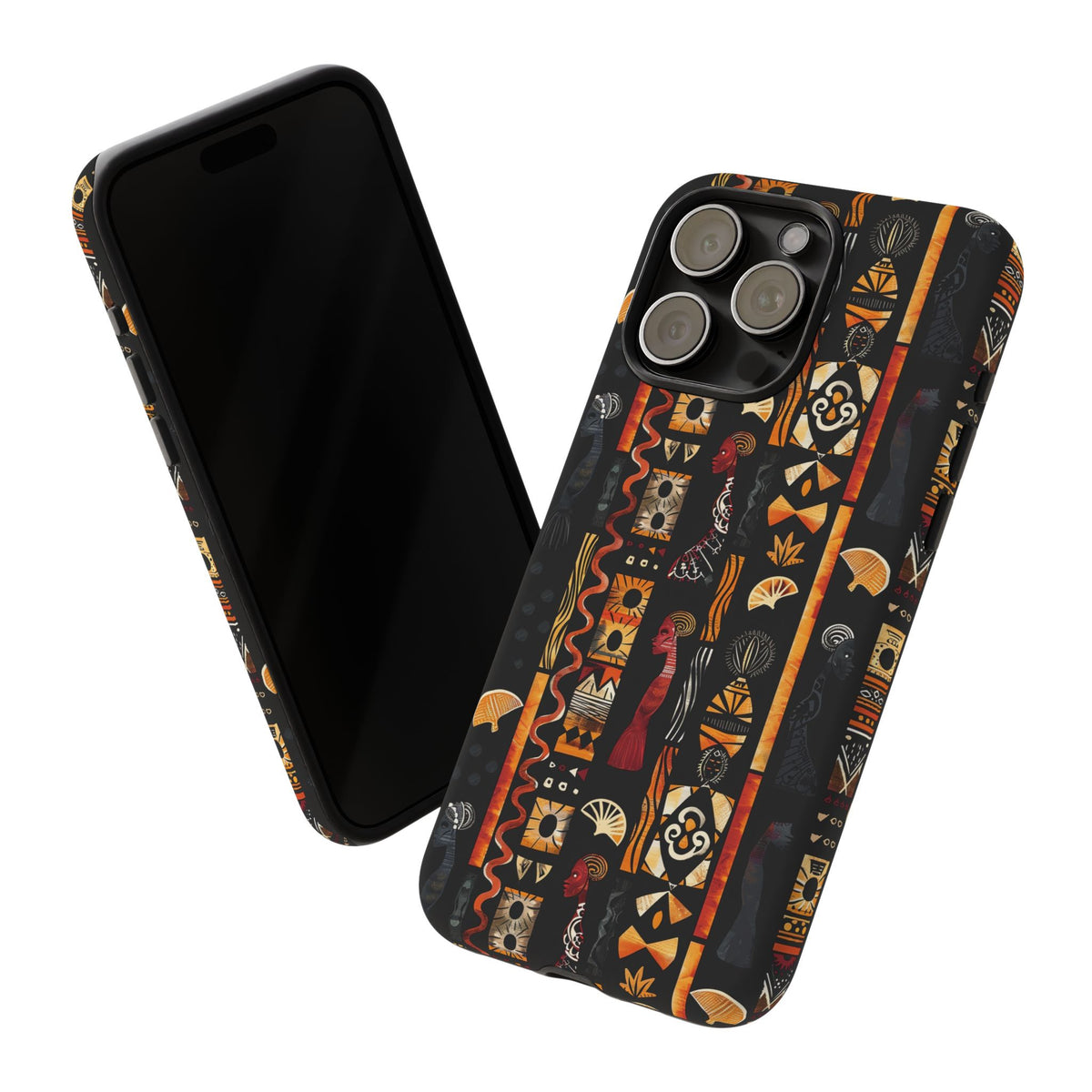 Stylish African Pattern Phone Case – Unique and Vibrant Protection 283