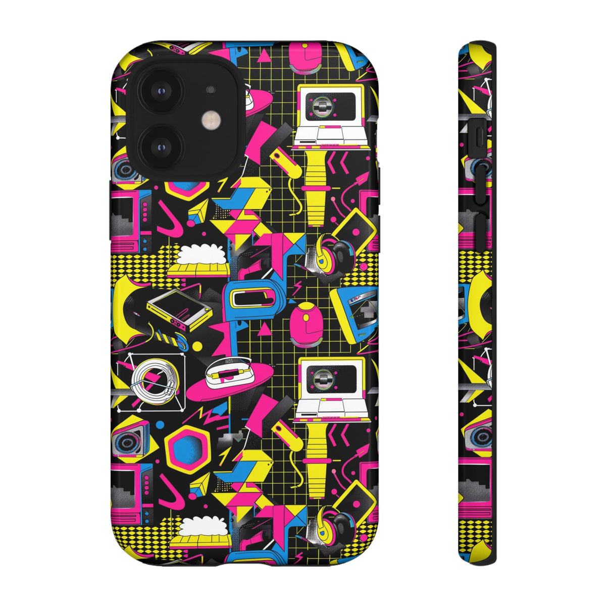 Retro 80s Seamless Phone Case – Vintage Style Meets Modern Protection 149