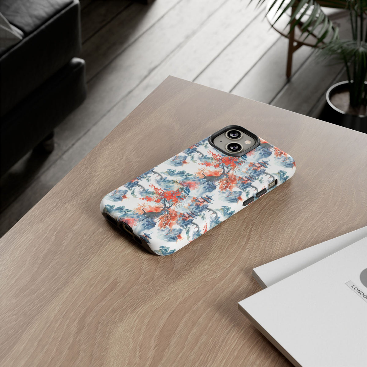 Japanese Pattern Phone Case – Elegant & Timeless Design for Your Phone 043