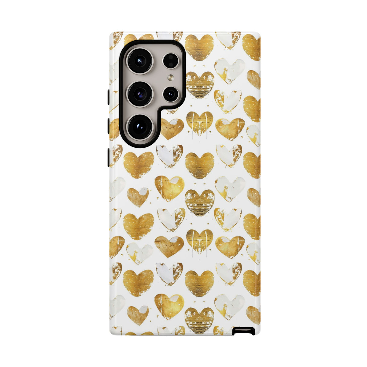 Heart Pattern Phone Case – Stylish & Loving Design for Your Device 369