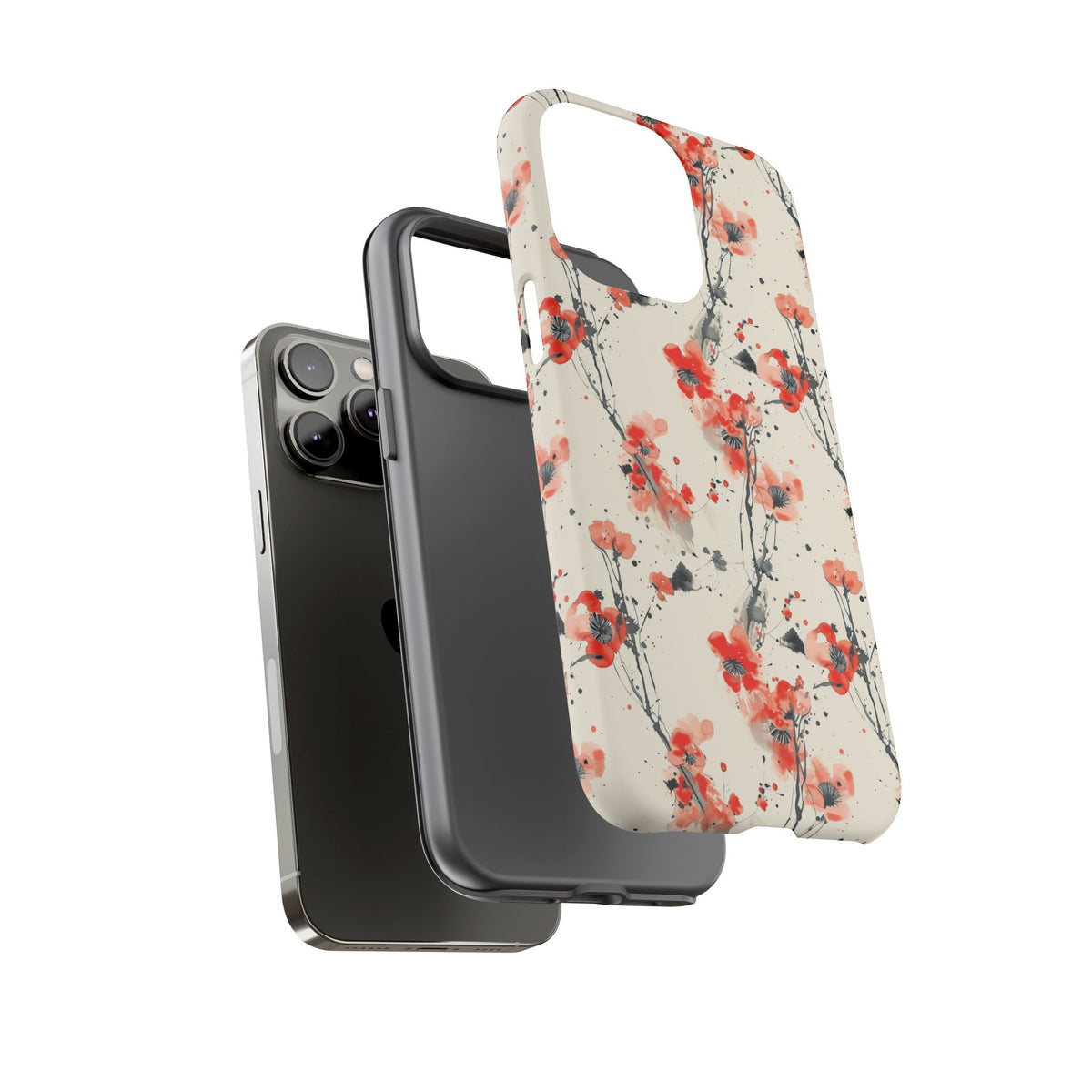 Japanese Pattern Phone Case – Elegant & Timeless Design for Your Phone 045