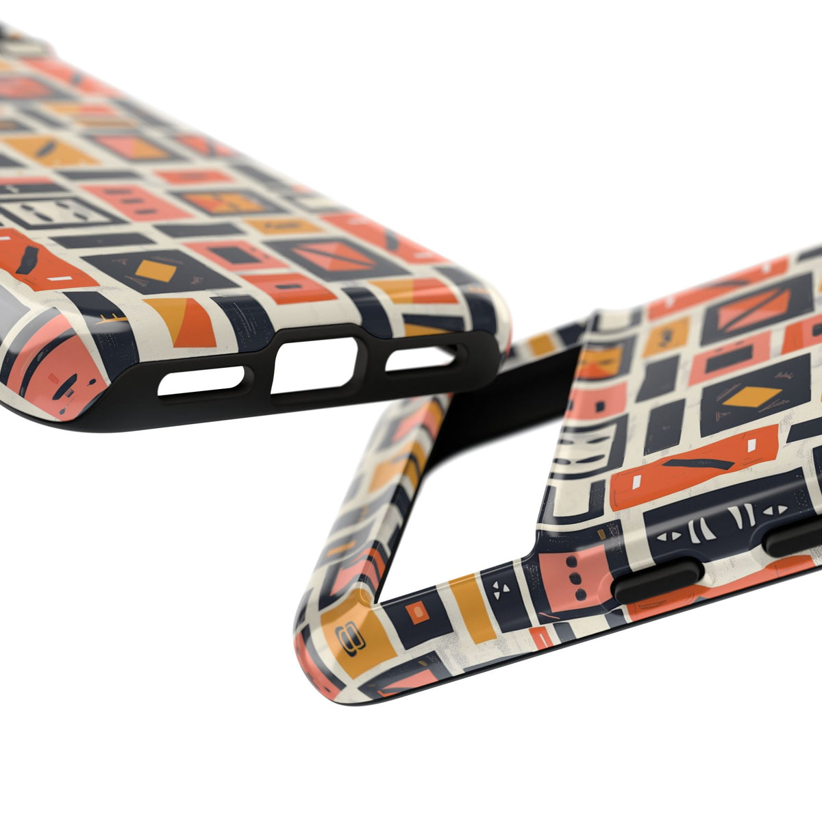 Stylish African Pattern Phone Case – Unique and Vibrant Protection 087