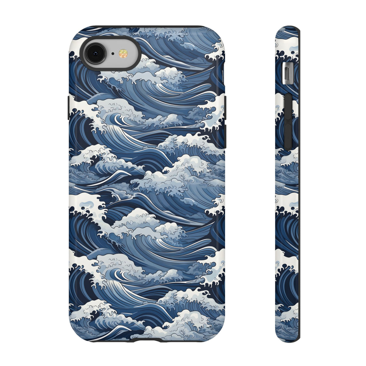 Japanese Waves Phone Case – Embrace Timeless Elegance with Classic Design