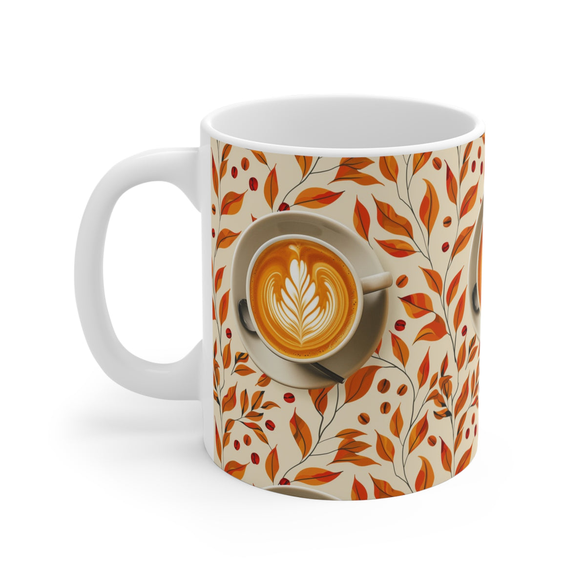 Coffee-Themed Coffee Mug - Sip in Style 208
