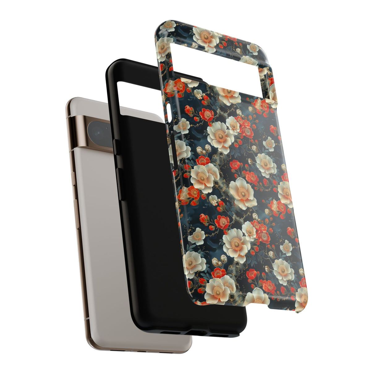 Japanese Pattern Phone Case – Elegant & Timeless Design for Your Phone 111