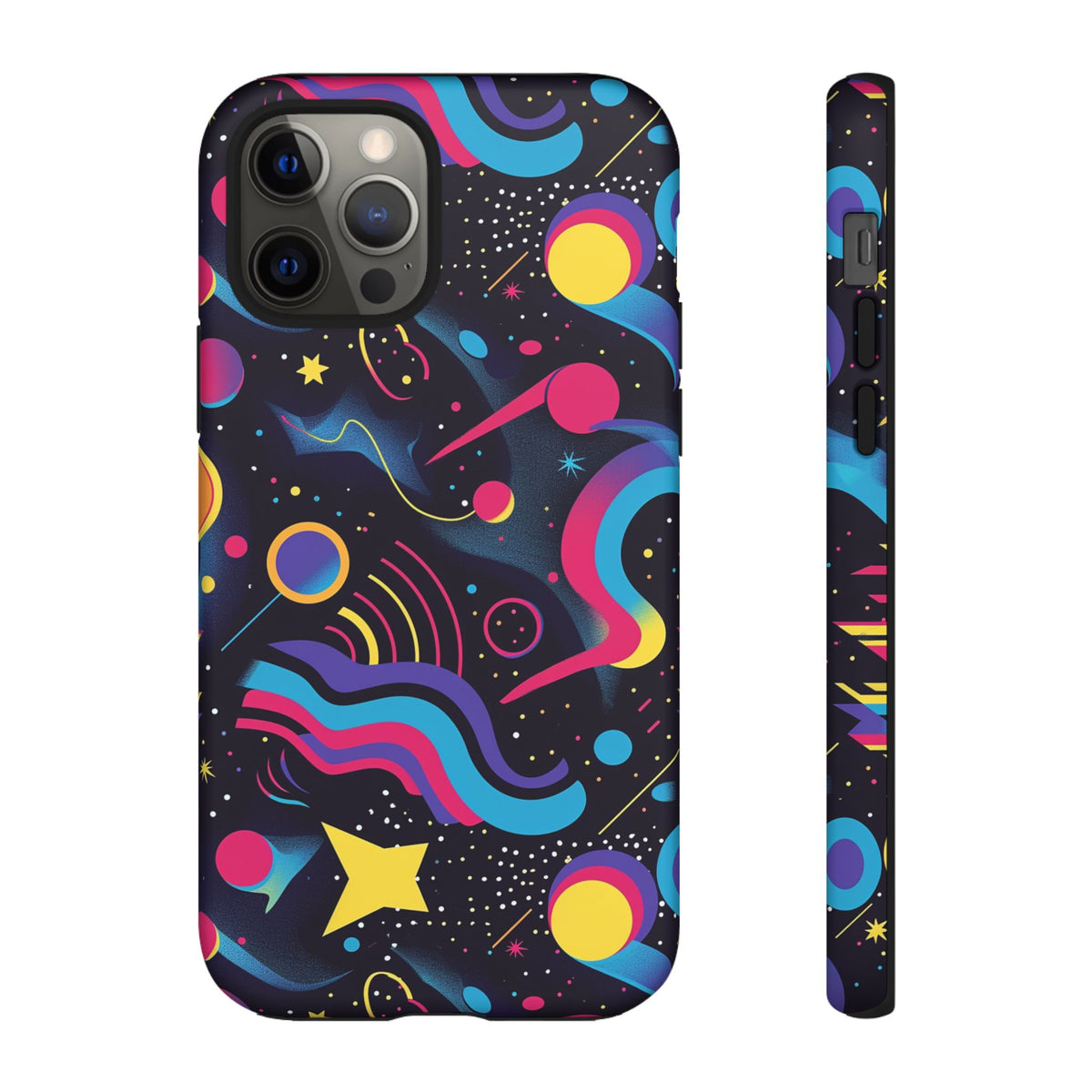 Retro 80s Seamless Phone Case – Vintage Style Meets Modern Protection 10