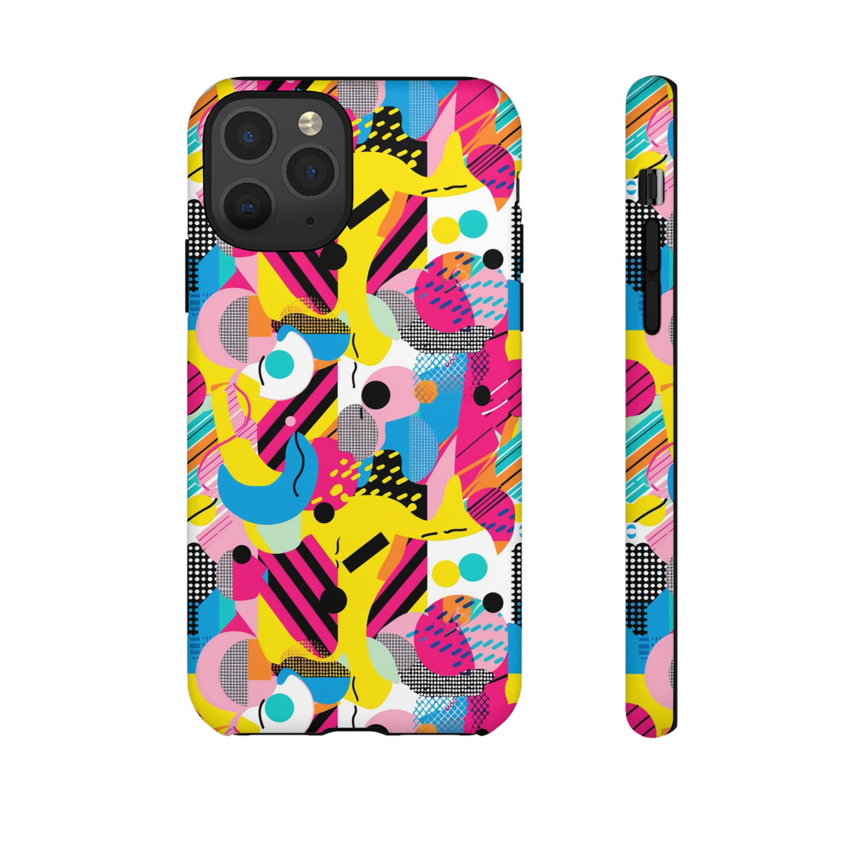 Retro 80s Seamless Phone Case – Vintage Style Meets Modern Protection 091