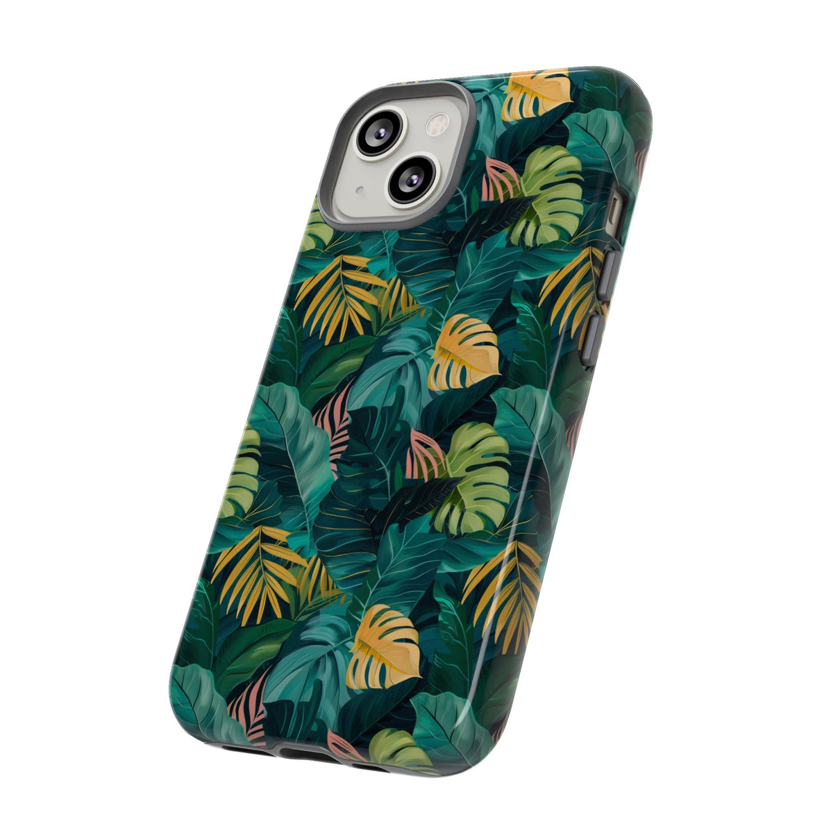 Jungle Pattern Phone Case – Exotic & Lush Design for Your Phone 337