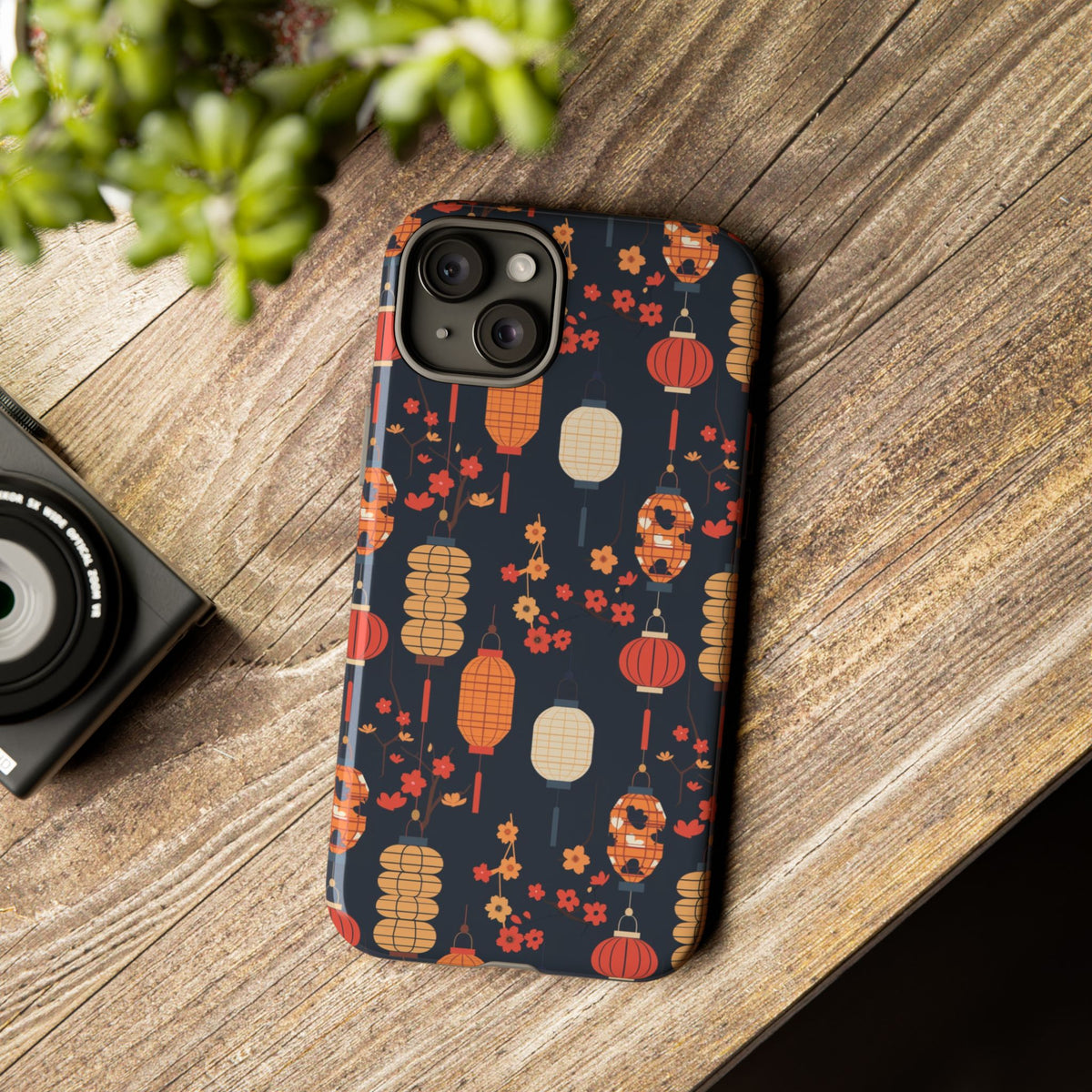 Japanese Pattern Phone Case – Elegant & Timeless Design for Your Phone 027