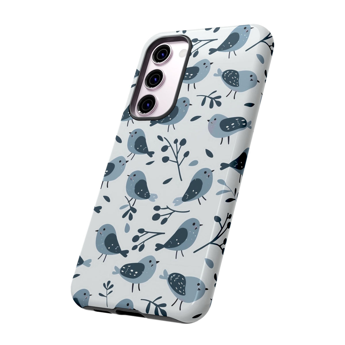 Birds Seamless Pattern Phone Case – Elegant and Timeless Avian Design 10