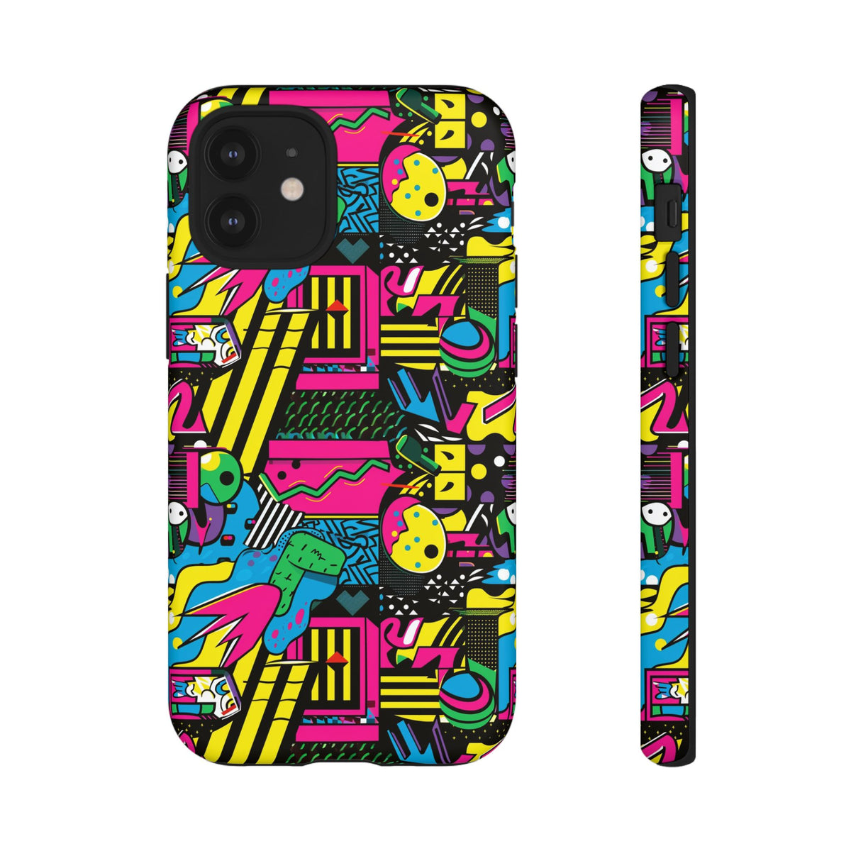 Retro 80s Seamless Phone Case – Vintage Style Meets Modern Protection 146