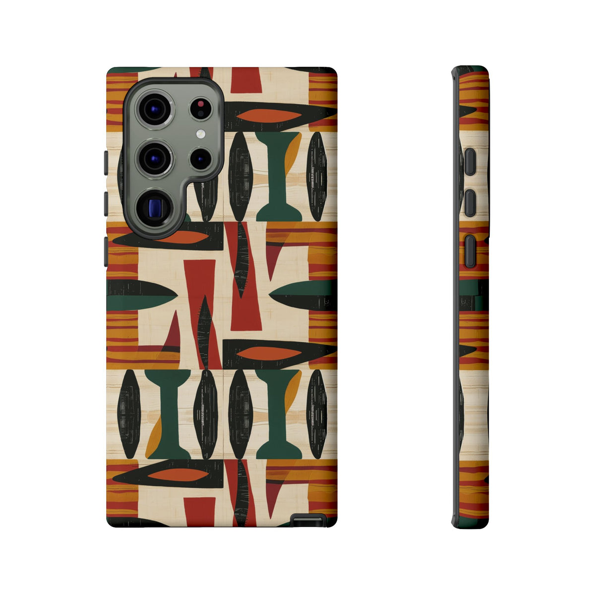 Stylish African Pattern Phone Case – Unique and Vibrant Protection 196