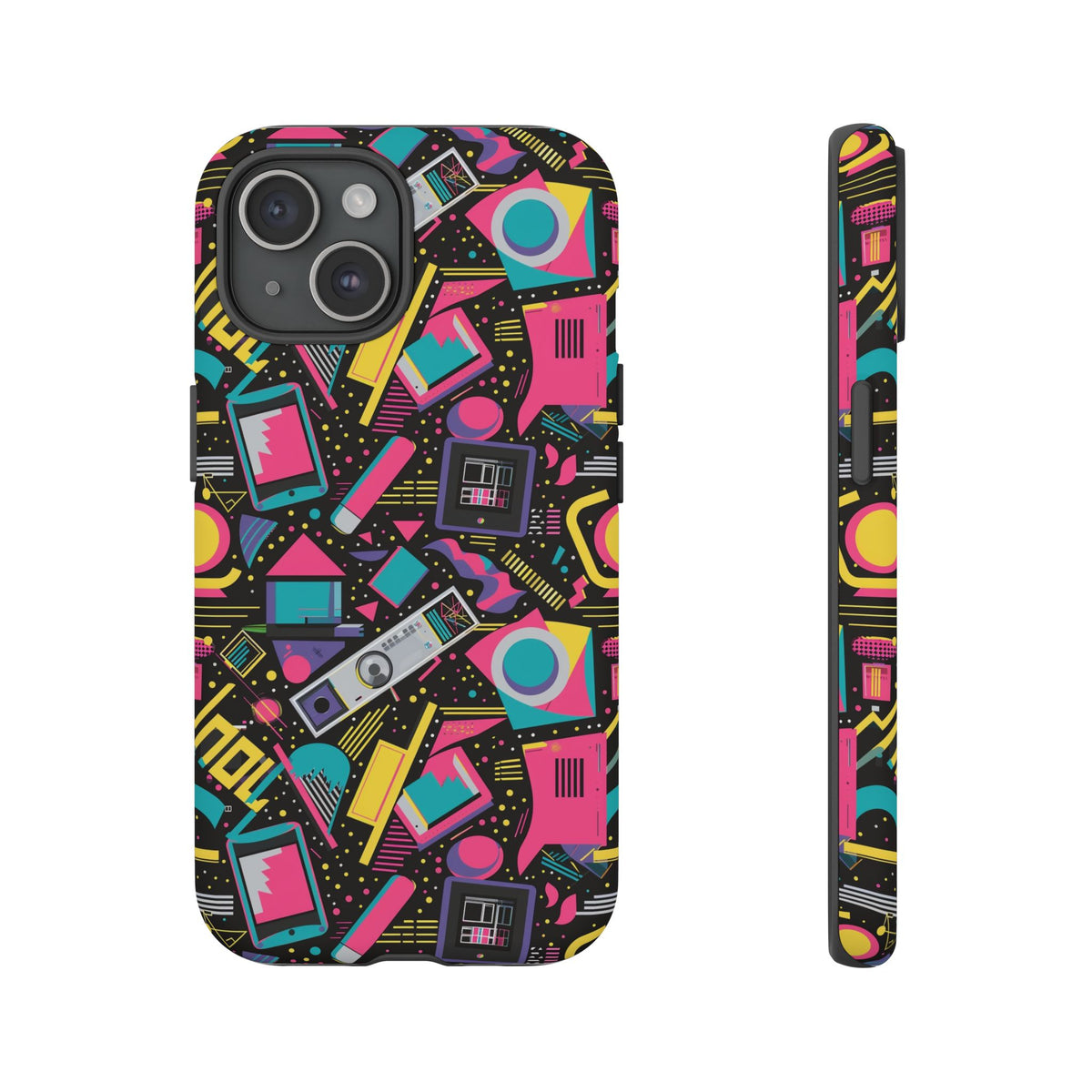 Retro 80s Seamless Phone Case – Vintage Style Meets Modern Protection 192