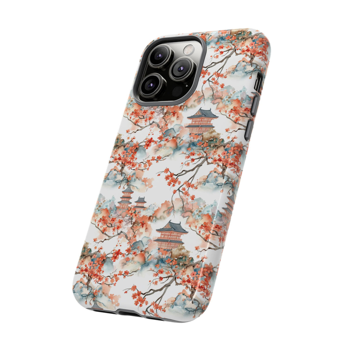 Japanese Pattern Phone Case – Elegant & Timeless Design for Your Phone 019