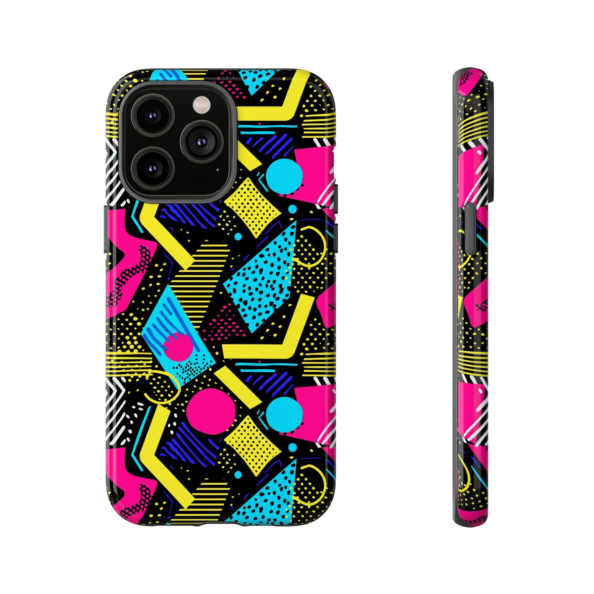 Retro 80s Seamless Phone Case – Vintage Style Meets Modern Protection 187