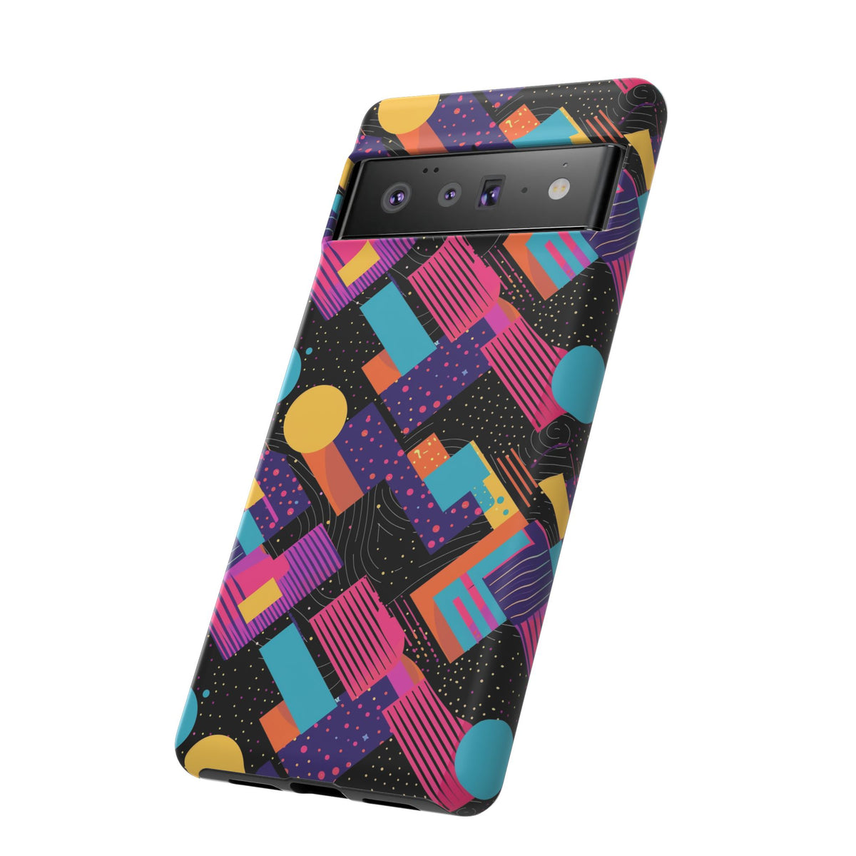 Retro 80s Seamless Phone Case – Vintage Style Meets Modern Protection 088