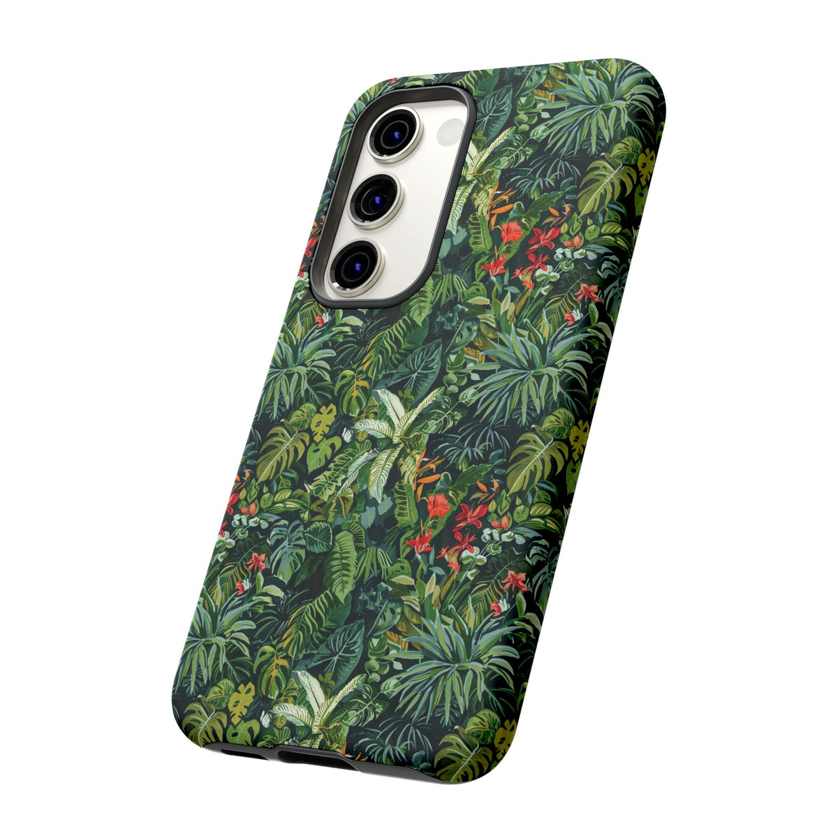 Jungle Pattern Phone Case – Exotic & Lush Design for Your Phone 323