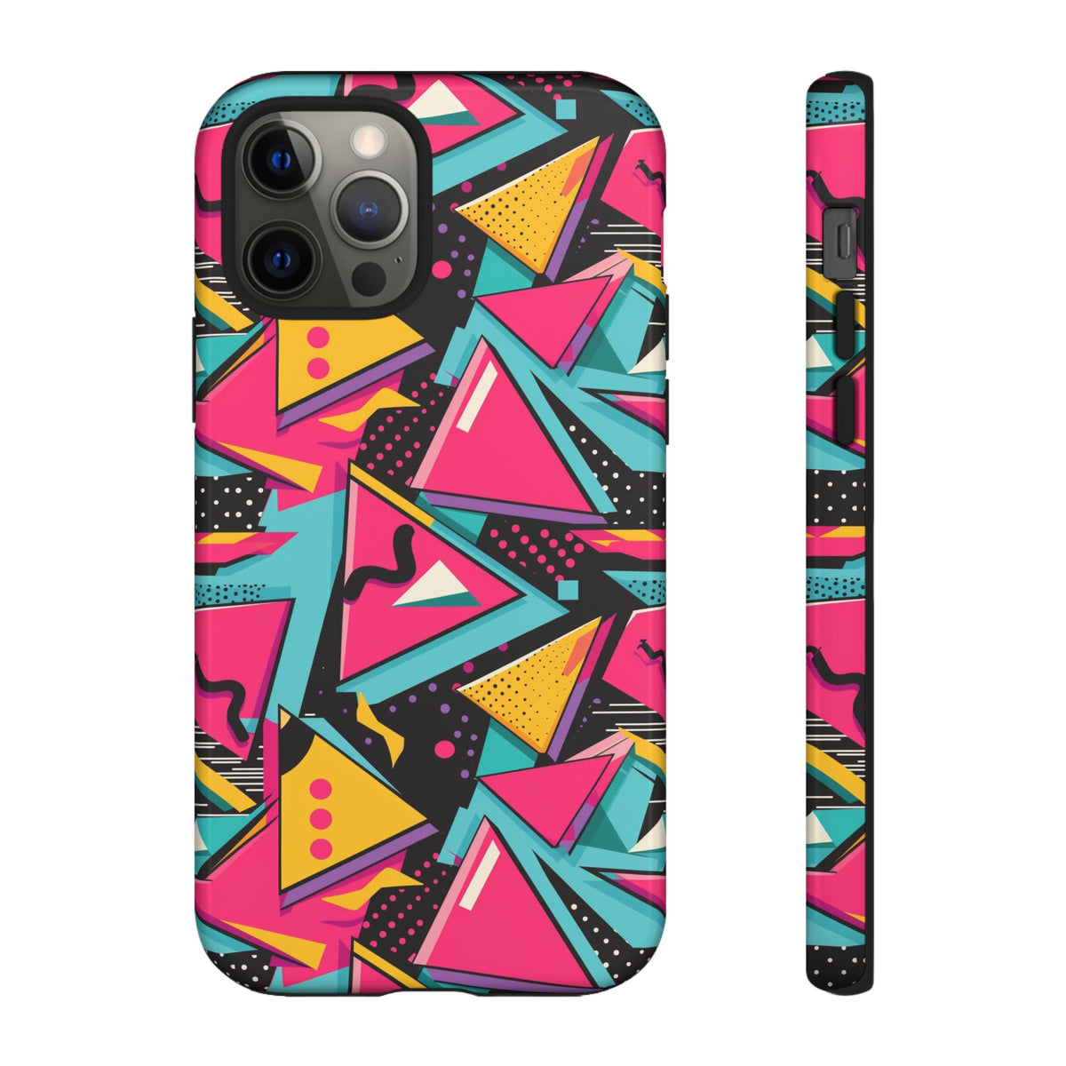 Retro 80s Seamless Phone Case – Vintage Style Meets Modern Protection 098