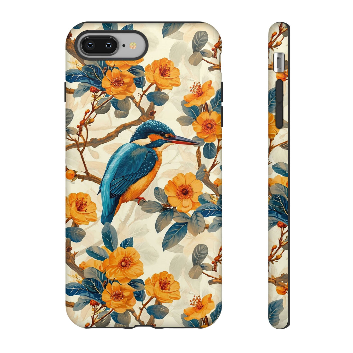 Birds Seamless Pattern Phone Case – Elegant and Timeless Avian Design