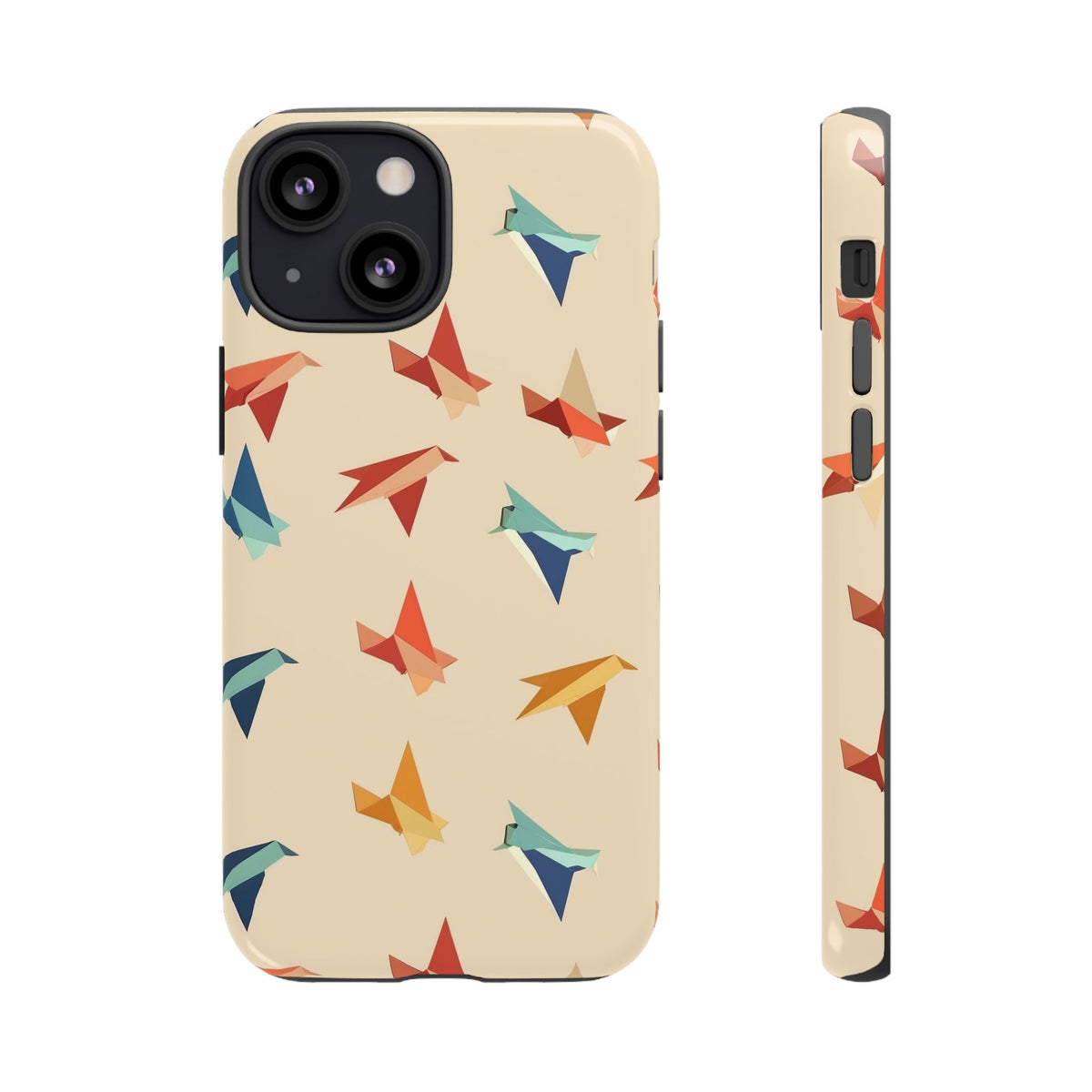 Birds Seamless Pattern Phone Case – Elegant and Timeless Avian Design 4