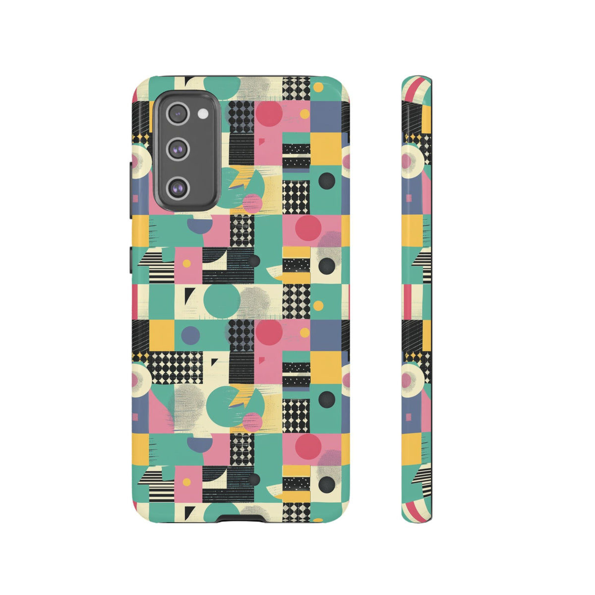 Retro 80s Seamless Phone Case – Vintage Style Meets Modern Protection 289