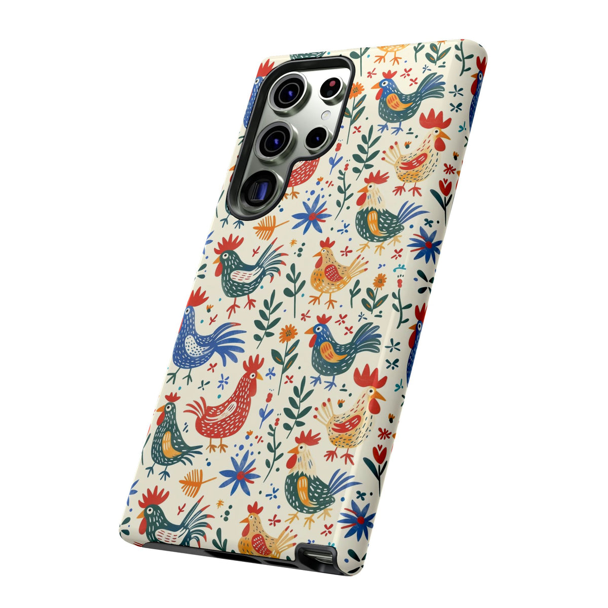 Birds Seamless Pattern Phone Case – Elegant and Timeless Avian Design 8