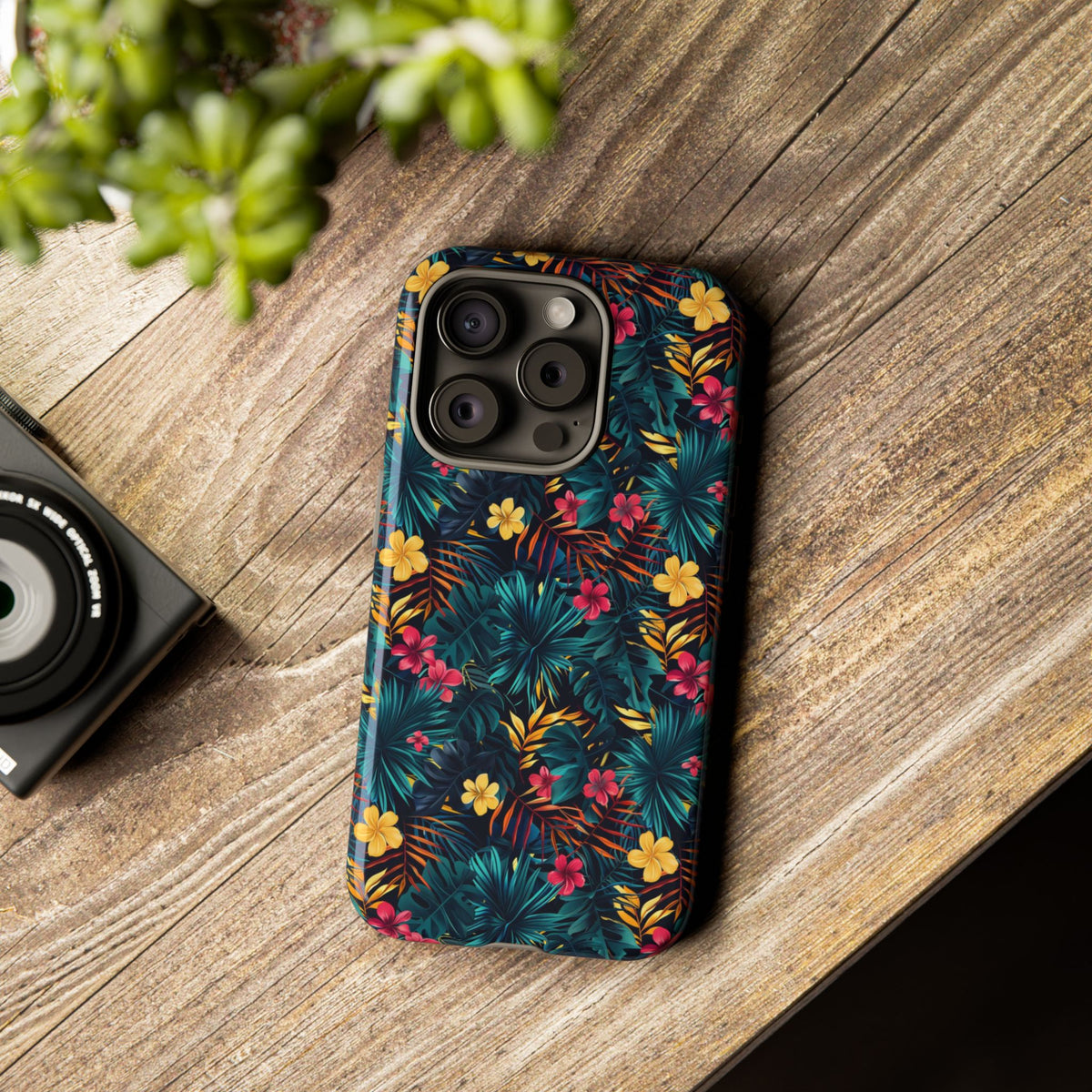 Jungle Pattern Phone Case – Exotic & Lush Design for Your Phone 327