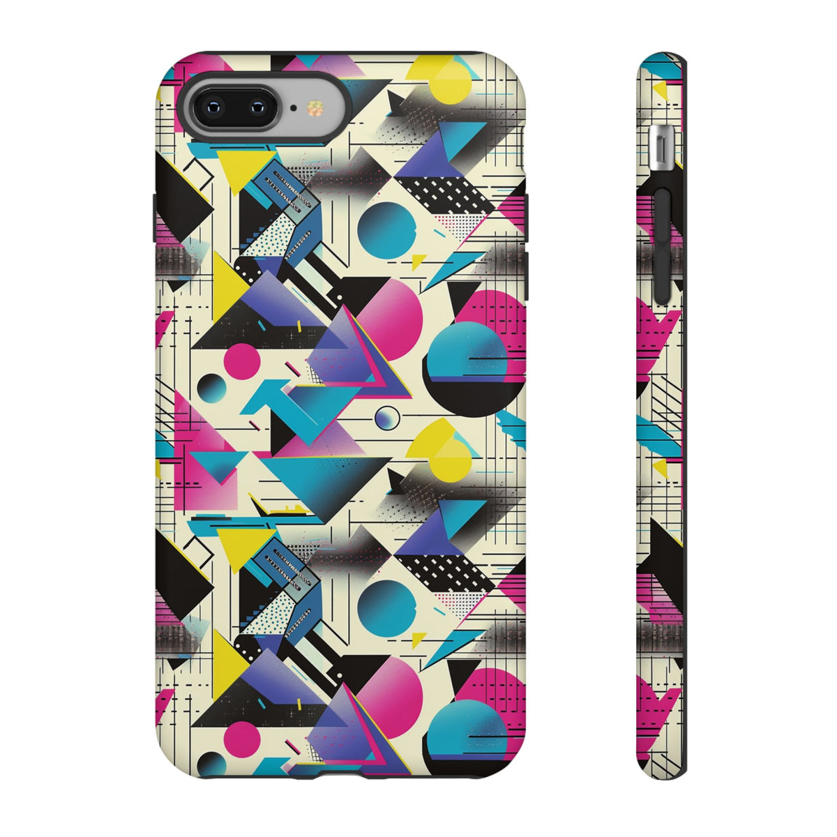 Retro 80s Seamless Phone Case – Vintage Style Meets Modern Protection 202