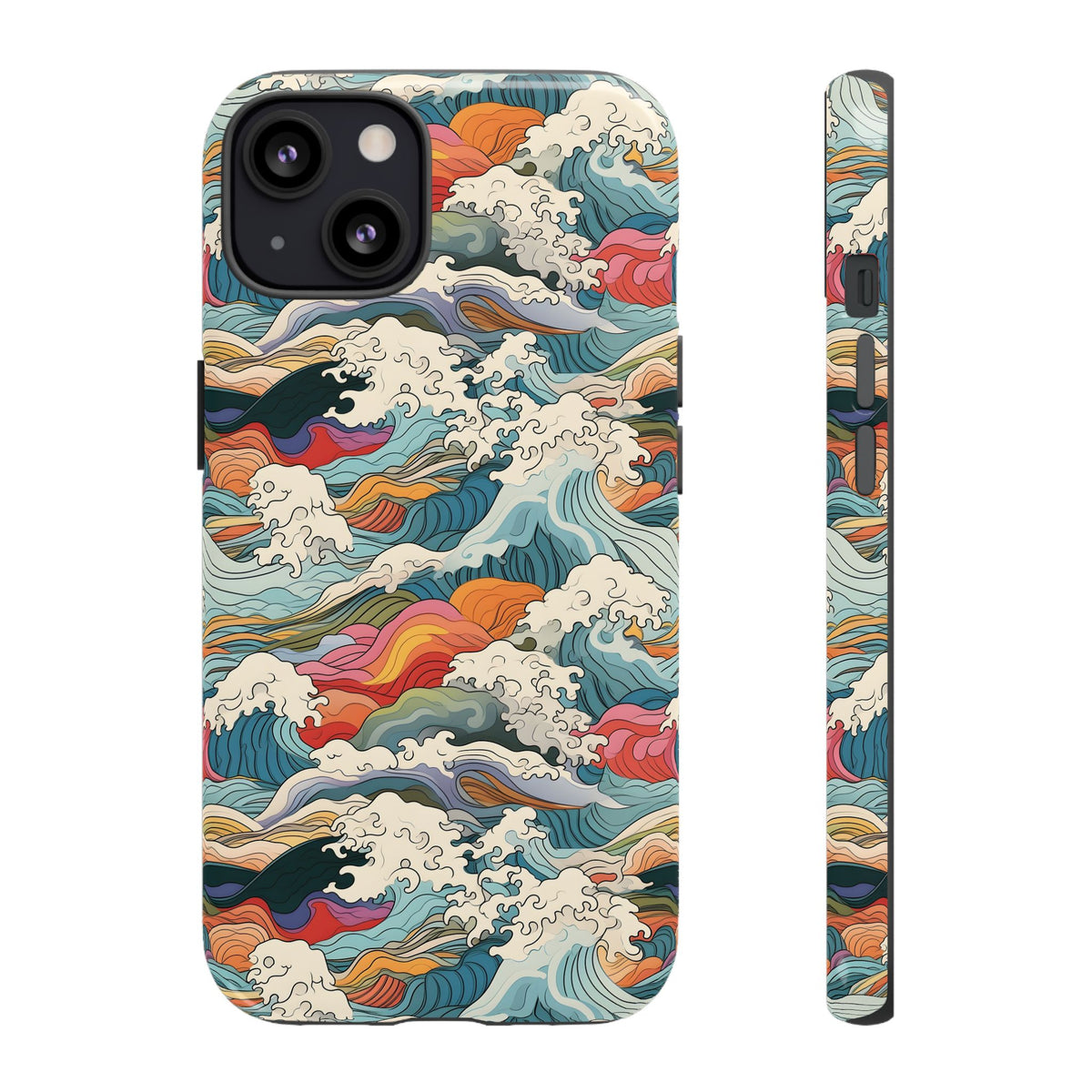 Japanese Waves Phone Case – Embrace Timeless Elegance with Classic Design 2