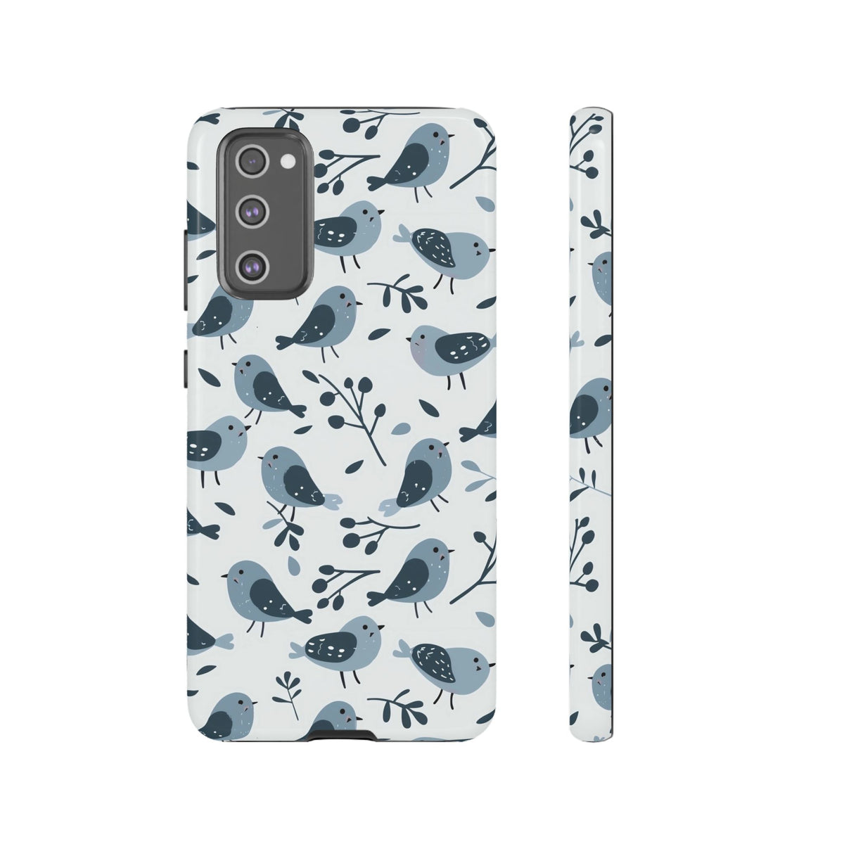 Birds Seamless Pattern Phone Case – Elegant and Timeless Avian Design 10