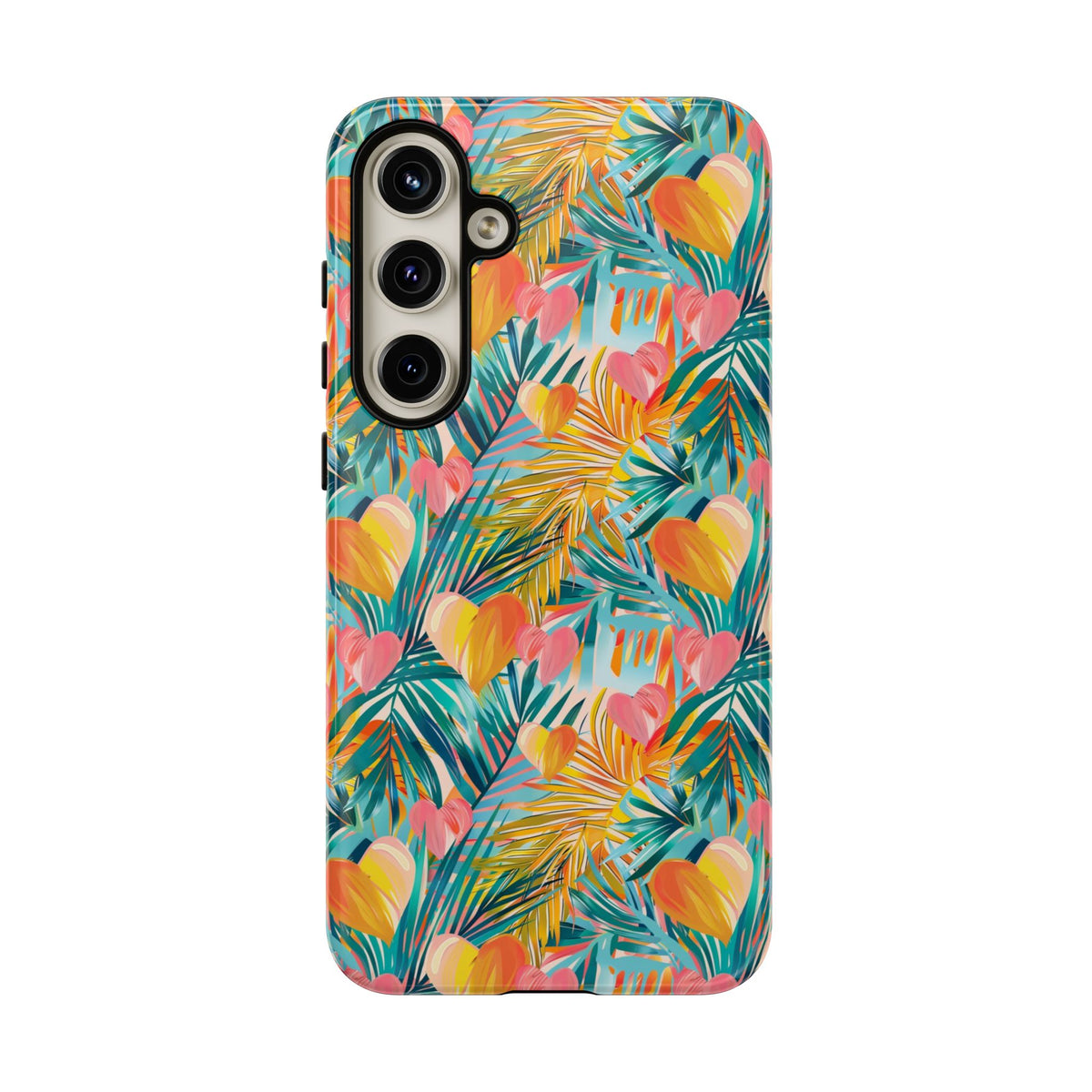 Heart Pattern Phone Case – Stylish & Loving Design for Your Device 824