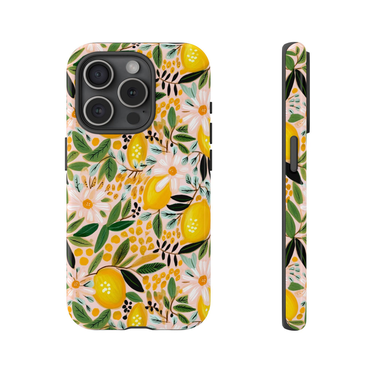 Cute Summer Lemons Phone Case – Refreshing Citrus Design for Your Phone 2