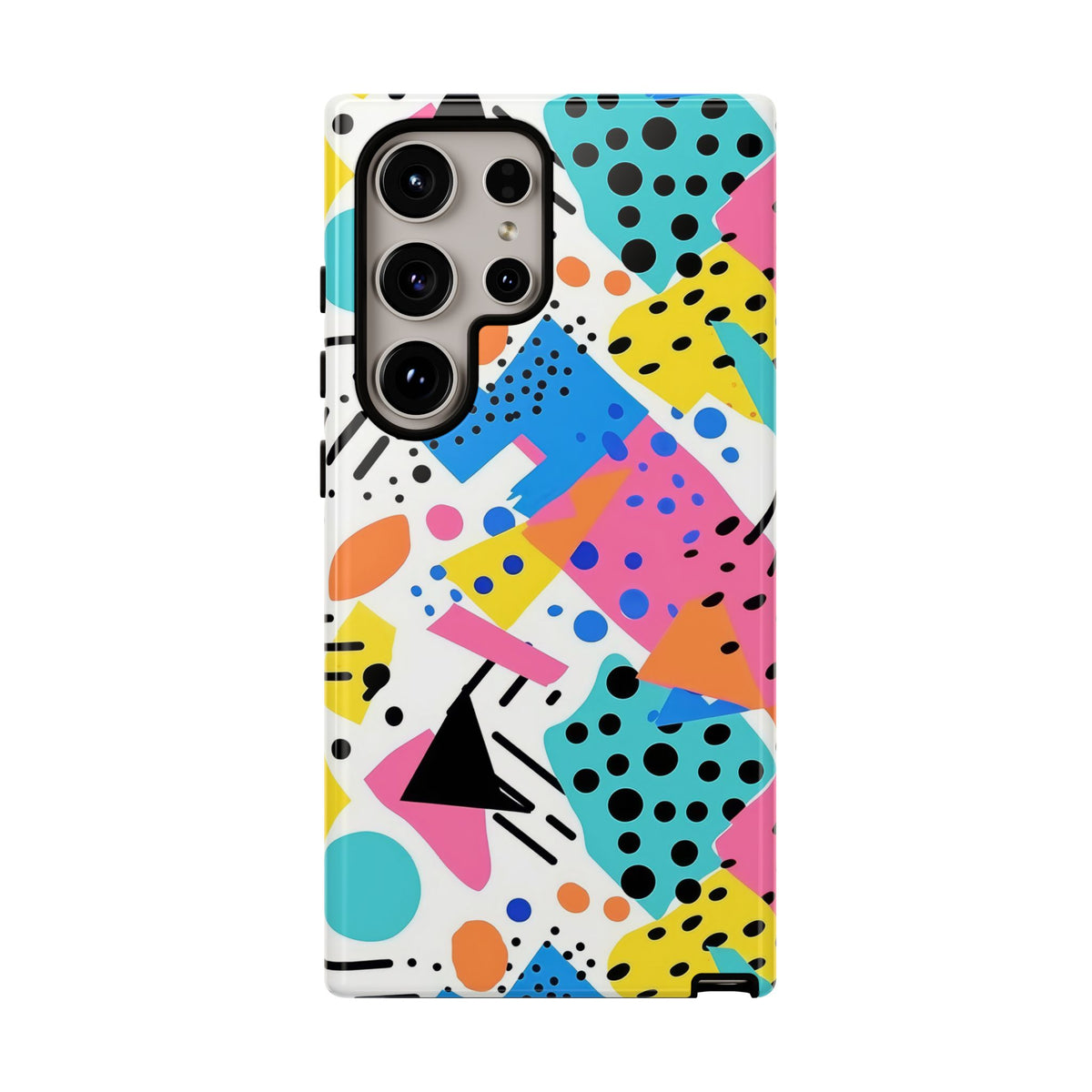 Bright Summer Memphis Design Phone Case – Vibrant and Playful Phone Cover