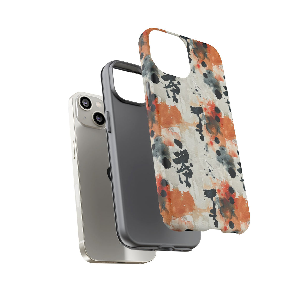 Japanese Pattern Phone Case – Elegant & Timeless Design for Your Phone 459