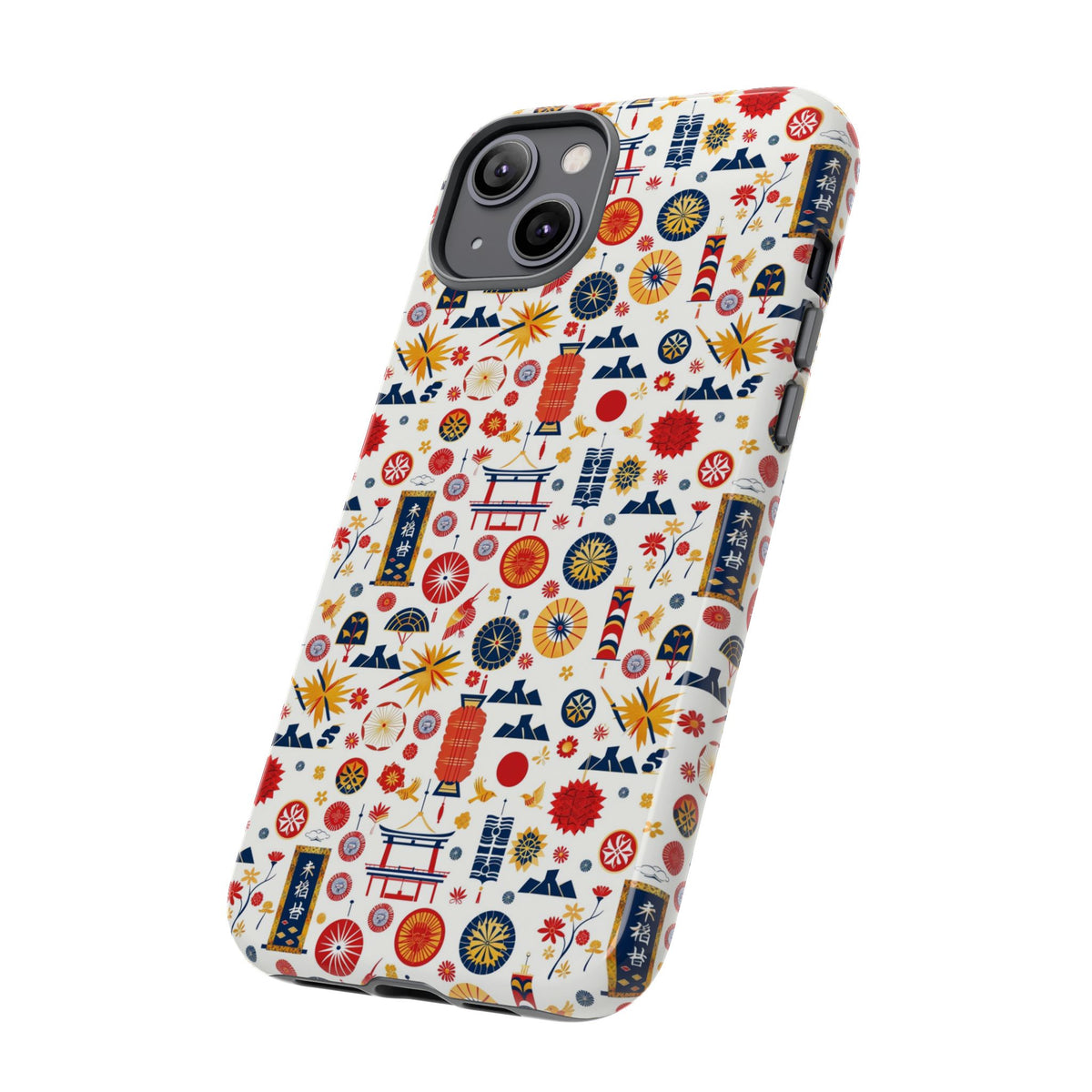 Japanese Pattern Phone Case – Elegant & Timeless Design for Your Phone 118