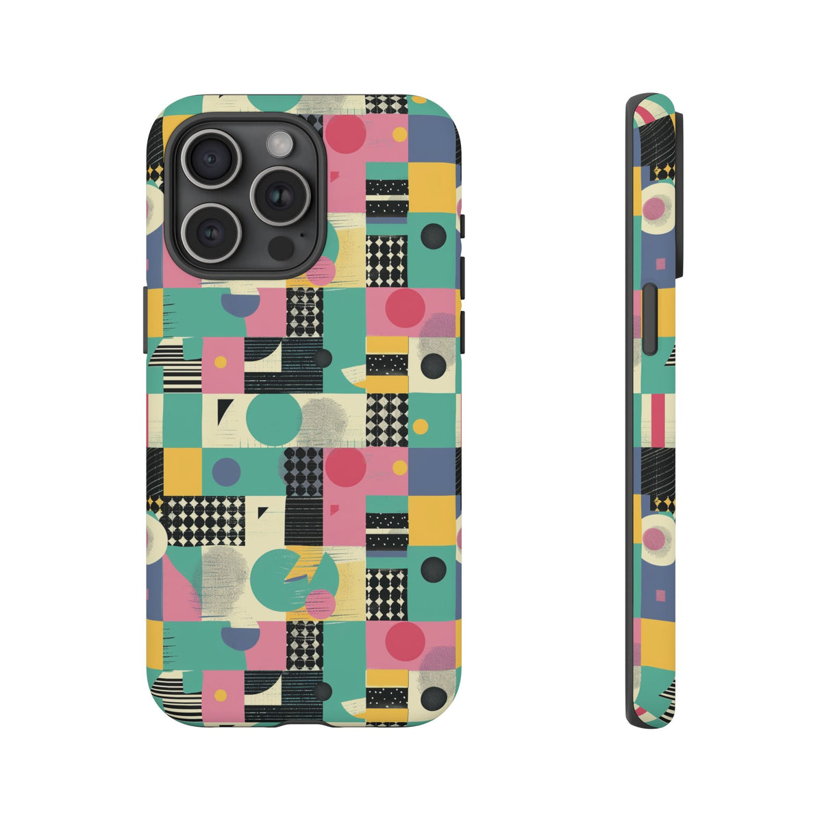 Retro 80s Seamless Phone Case – Vintage Style Meets Modern Protection 289