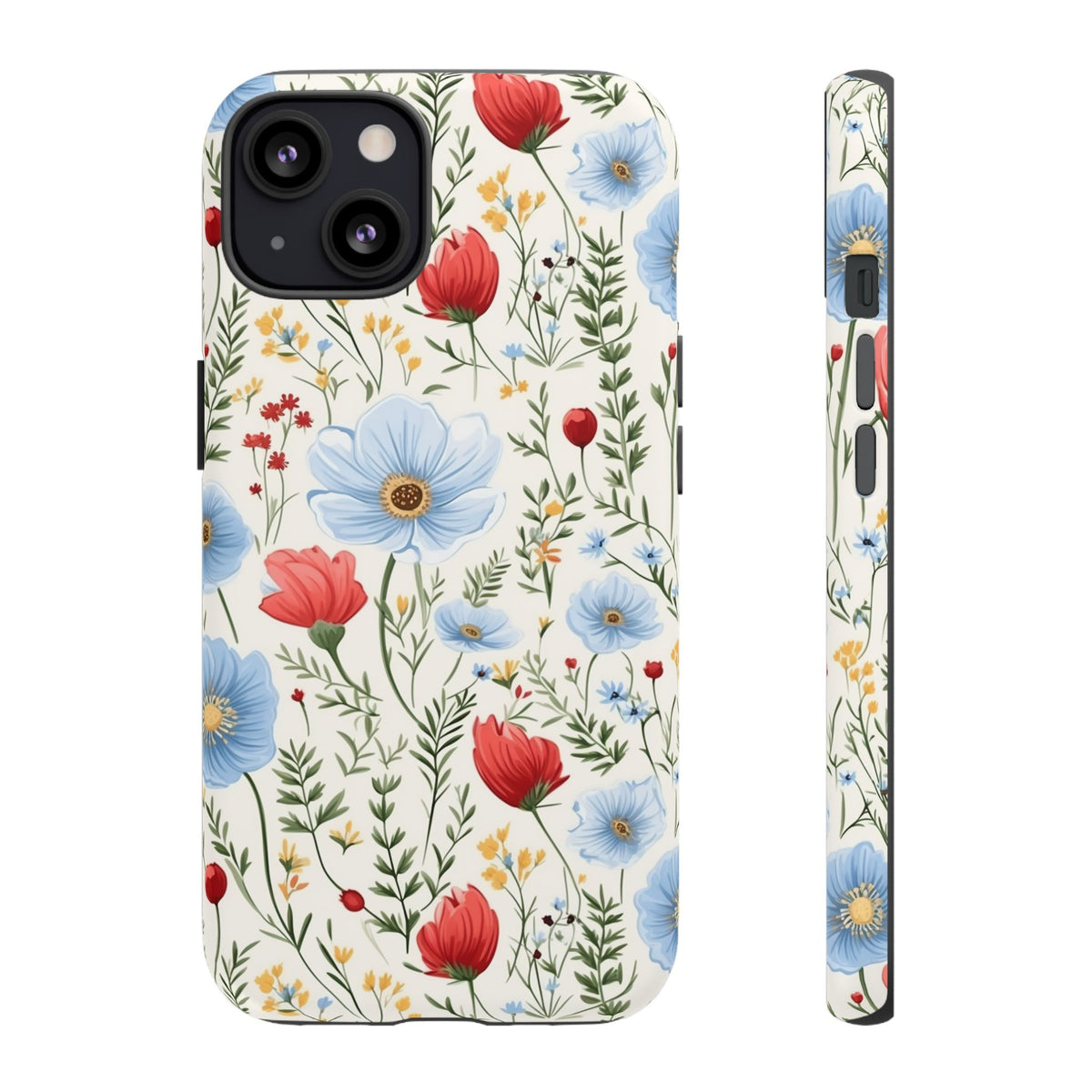 Wildflower Design Phone Case – Beautiful Nature-Inspired Floral Pattern