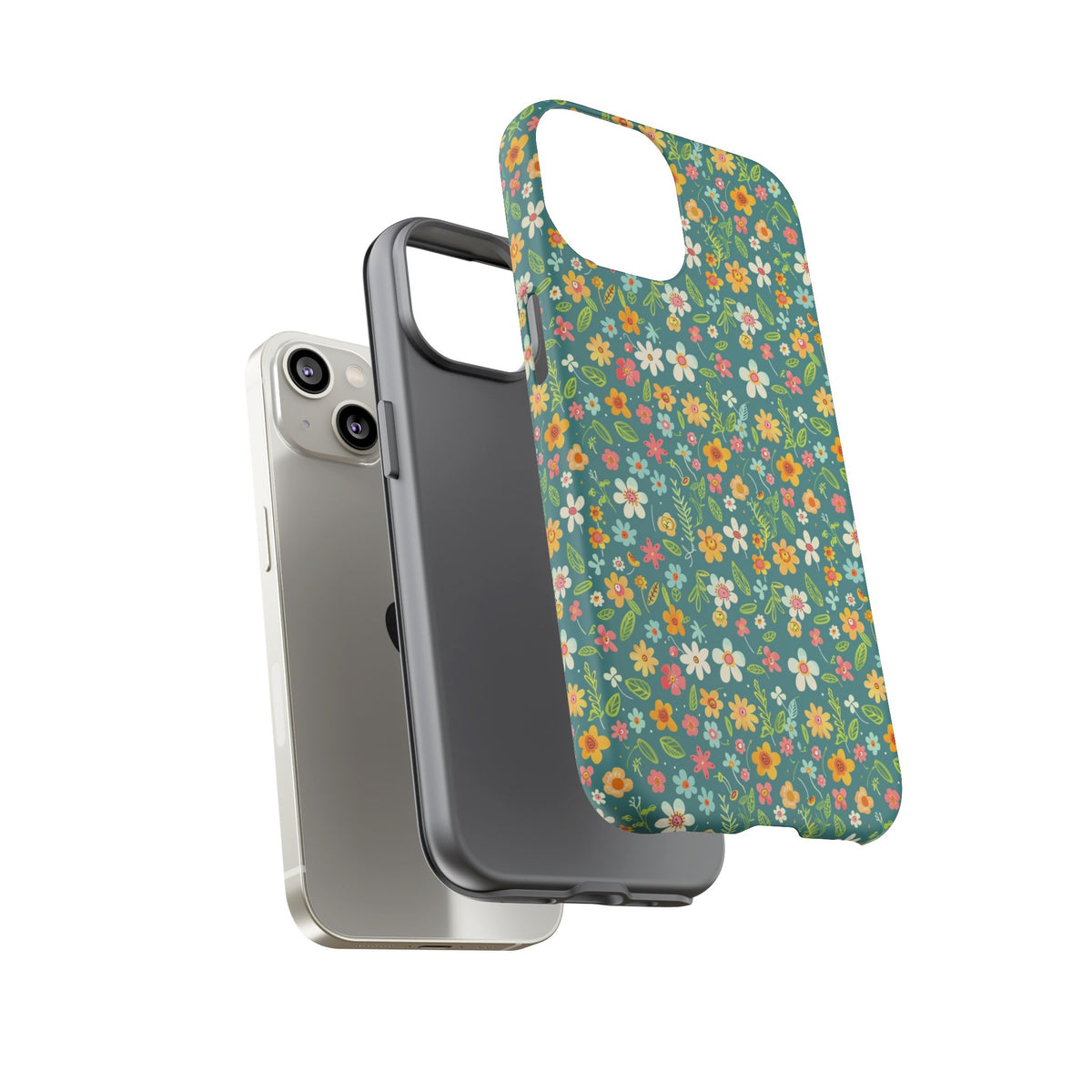 Spring Pattern Phone Case – Fresh & Vibrant Design for Your Phone 416