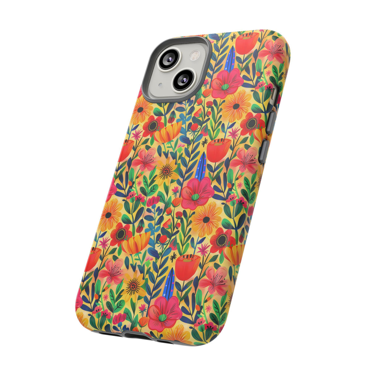 Frida Kahlo's Flower Phone Case – Artistic Elegance for Your Phone 7