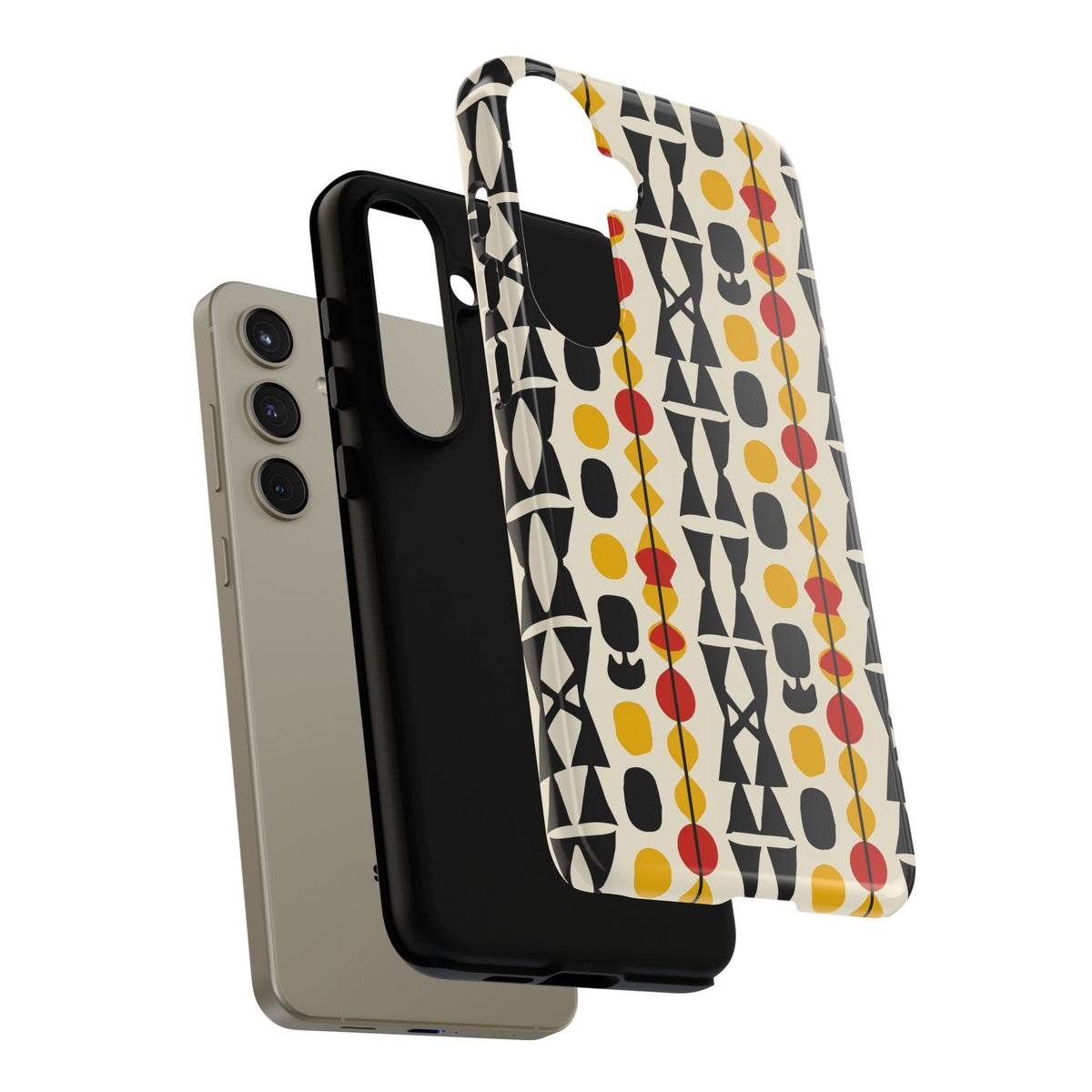 Stylish African Pattern Phone Case – Unique and Vibrant Protection 194