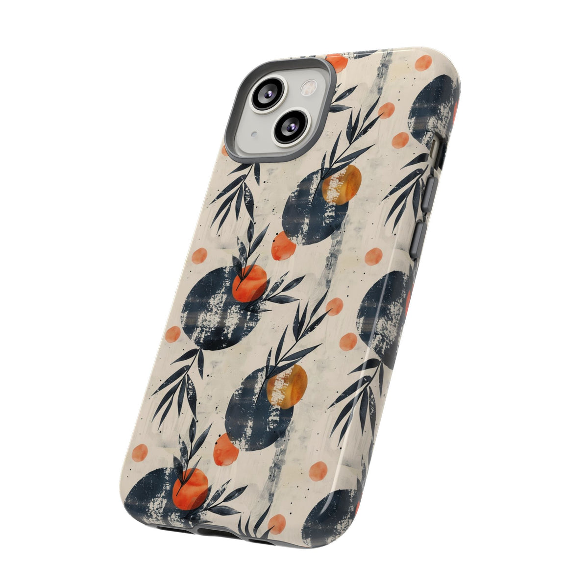 Japanese Pattern Phone Case – Elegant & Timeless Design for Your Phone 088