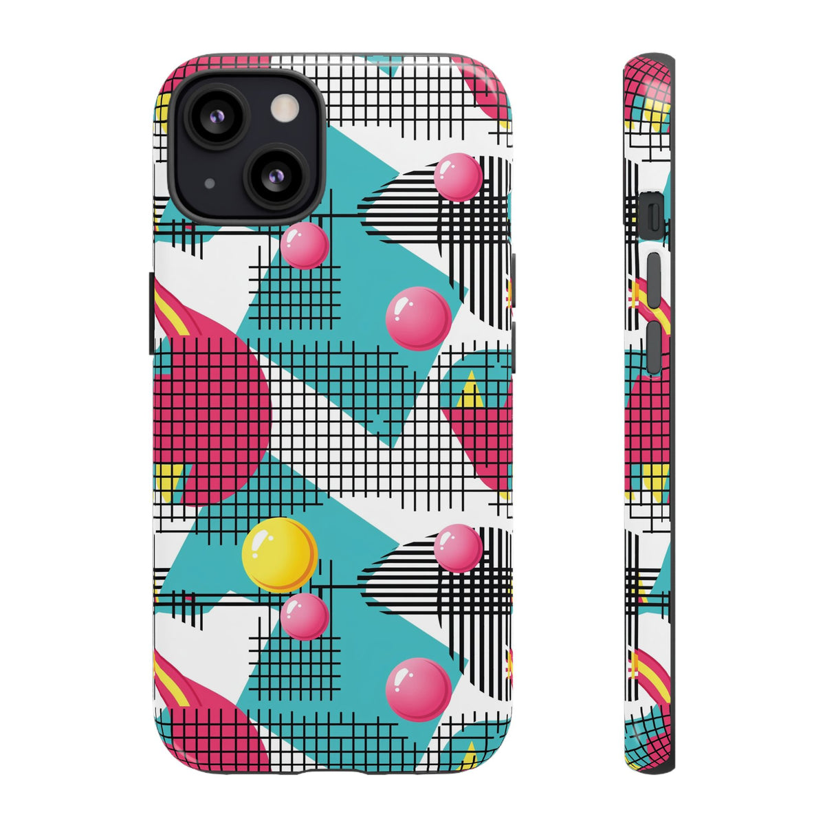 Retro 80s Seamless Phone Case – Vintage Style Meets Modern Protection 161