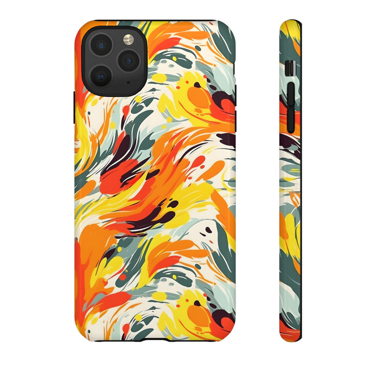 Abstract Painting Design Phone Case – Modern Art-Inspired Phone Cover 5