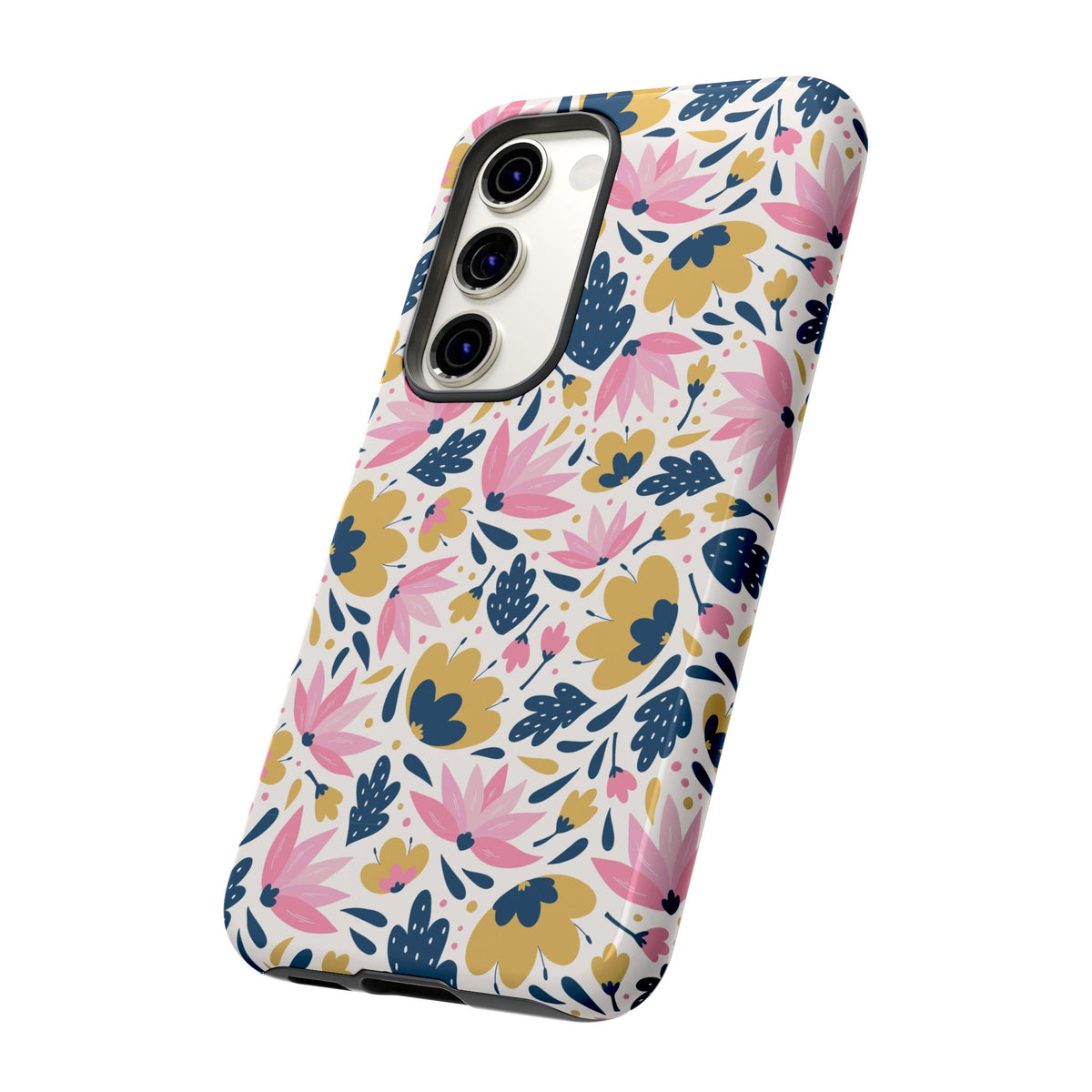 Colorful Little Flower Design Phone Case – Bright and Cheerful Floral Phone Cover 3