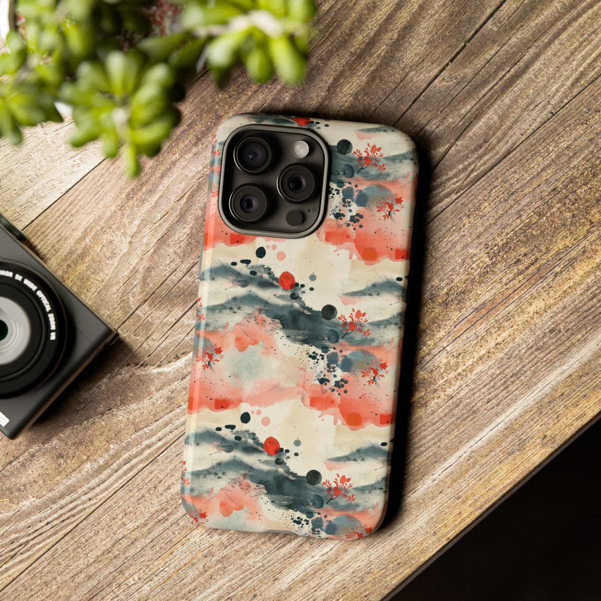 Japanese Pattern Phone Case – Elegant & Timeless Design for Your Phone 106